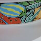 Pillivuyt Toucan porcelain dish Paris 1980