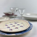 Service depareille glassware and earthenware -4 cutlery - 20 pieces