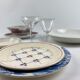 Service depareille glassware and earthenware -4 cutlery - 20 pieces