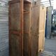 Coat rack cloakroom, Vintage wooden wardrobe