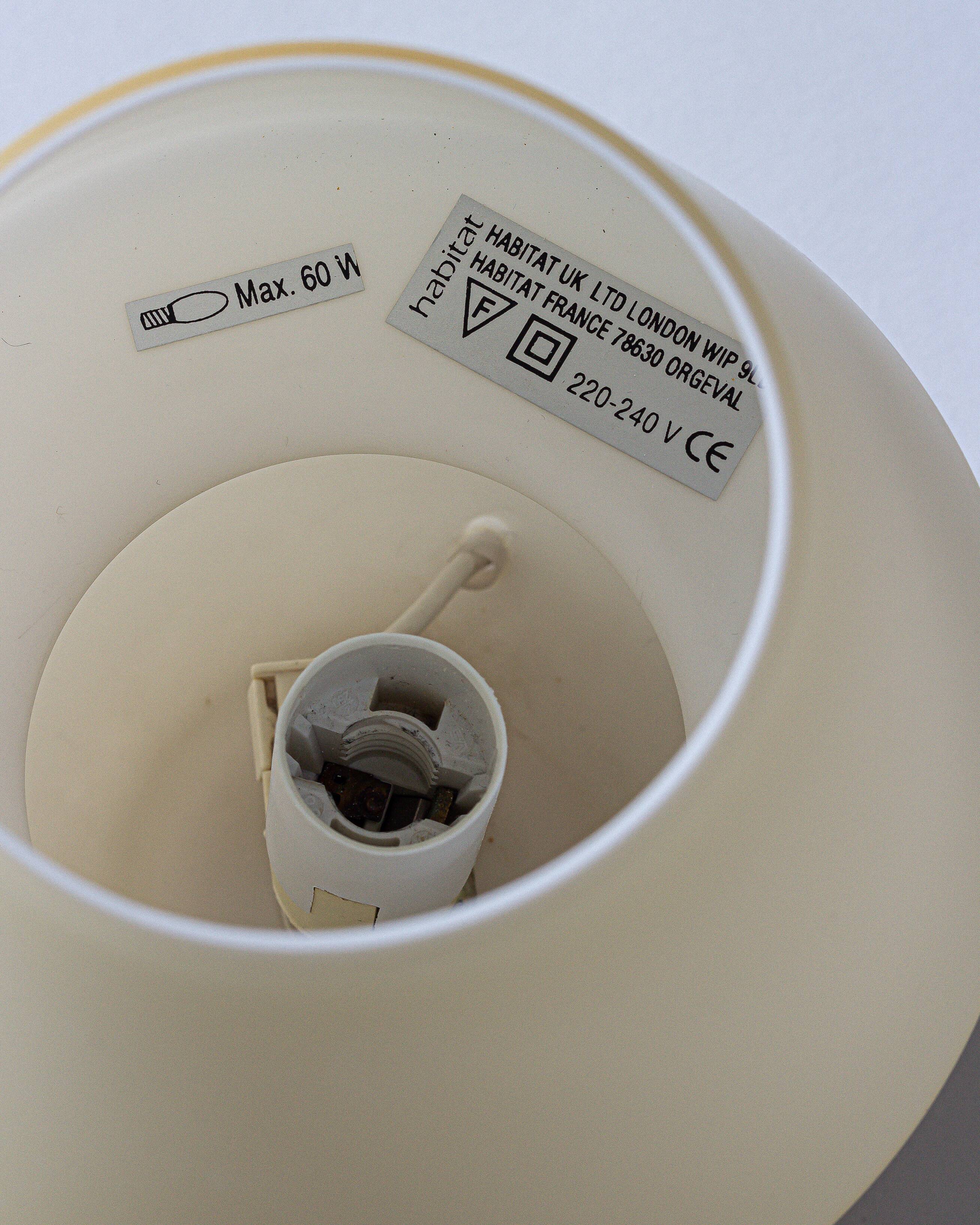 Alpha Lamp, Habitat, 1980s