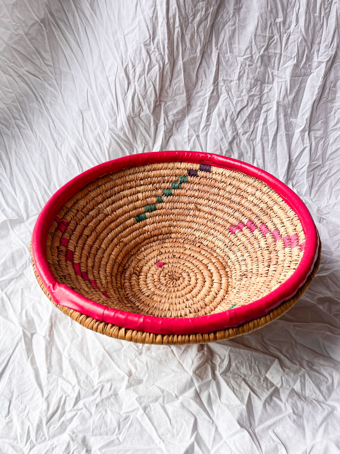Berber Basket XXL Antique Unique Piece