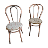 Pairs of small children's chairs