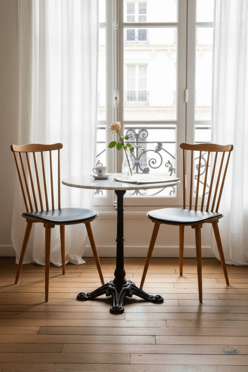 2 Baumann chairs, model Sonate no. 842