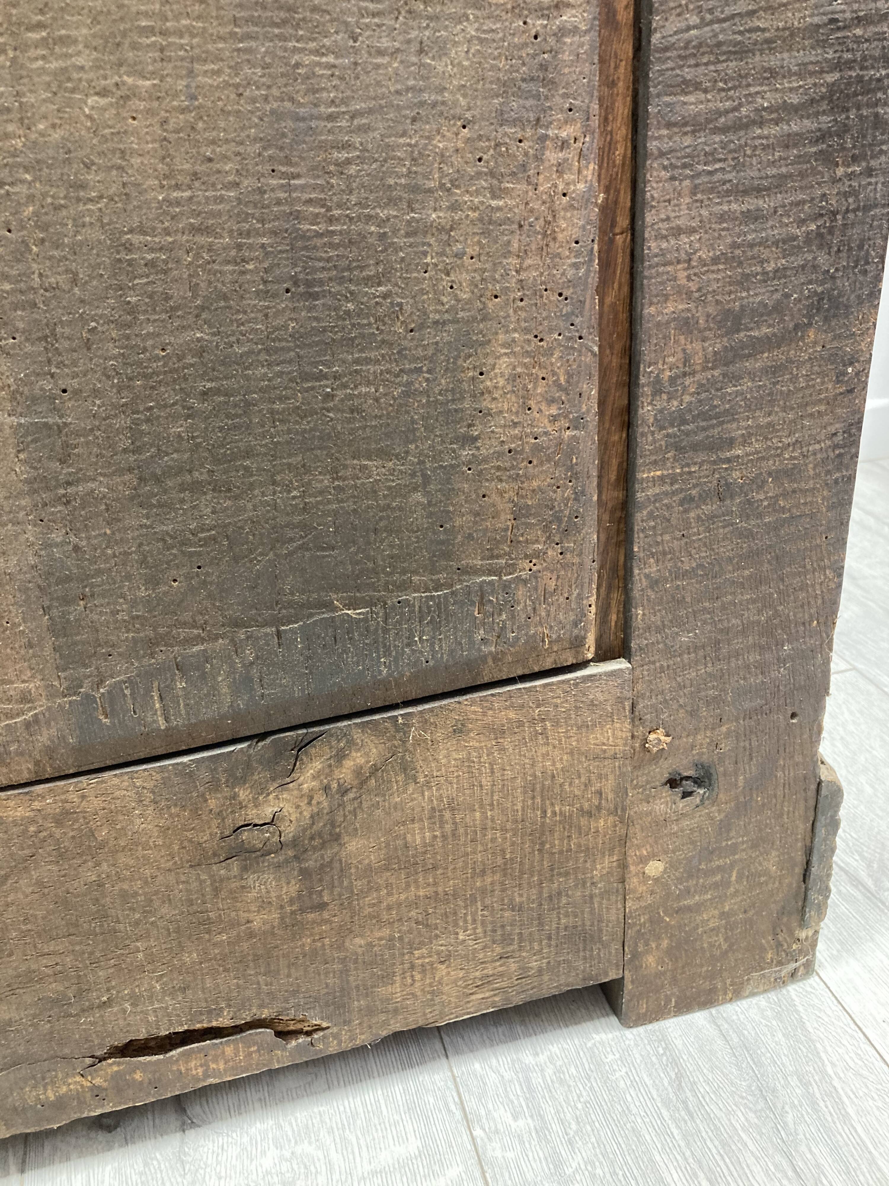 Solid oak cabinet