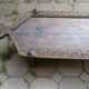 Ancient indian coffee table - massive teak