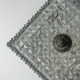 Vintage Crystal Ceiling Lamp, Italy, 1960s