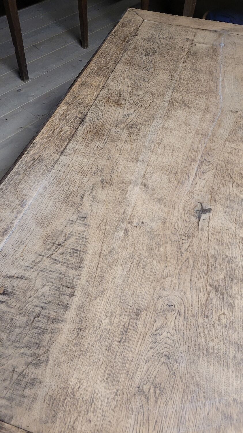 Louis Philippe notary office in oak, 1900 period - 1m49