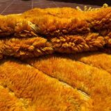 Traditional handmade pure wool Berber rug size 1.4/2.6 m