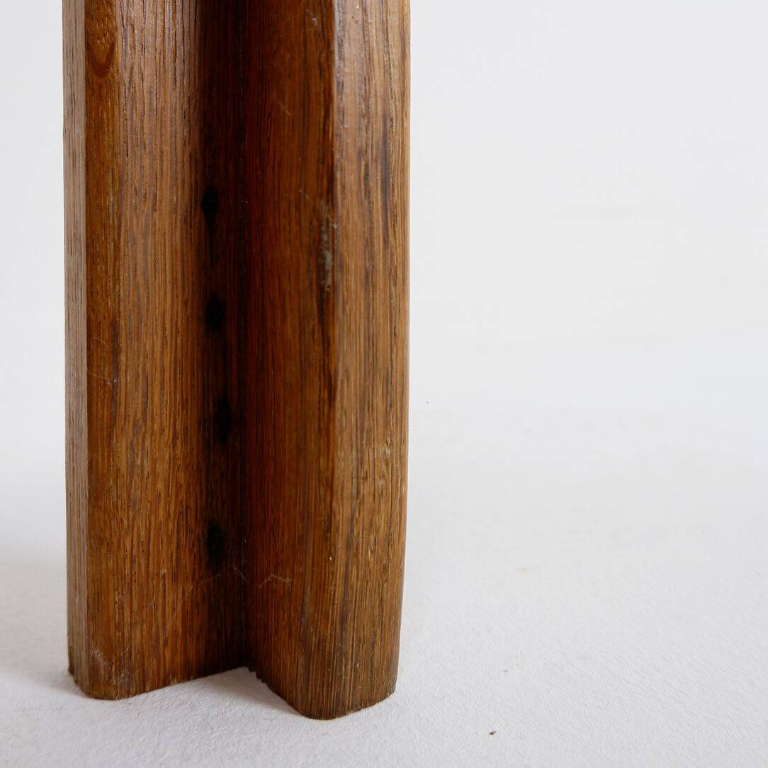 Vintage solid wood side table / Console