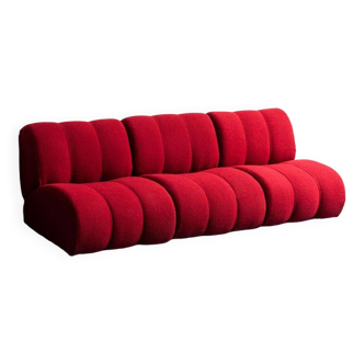 Divano modulare tessuto mod. giannone seven salotti anni ’70 vintage modernariato