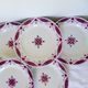 6 flat plates from Moulin des Loups and Hamage, Madeleine model 2106199