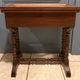 Traveling mahogany dressing table, working woman, Victorian charm - 19th century.