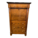 Louis xvi style secretary in walnut late 19th c. with drawers