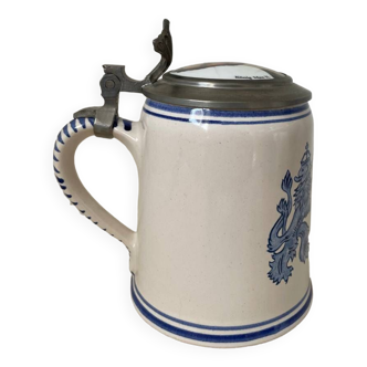 Chope à bière vintage en porcelaine de Rastal