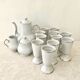 80s coffee service for 10 people