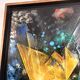 Abstract Geometric Contemporary Modern Oil Painting Relief
