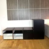 Modular enfilade Space Age vintage 1970s – 4 modules