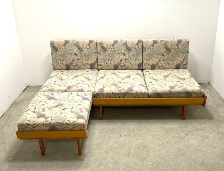 Jiràk sofa bed by TATRA to Renovate, Czech Vintage 1960s