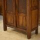 Brutalist Aranjou wardrobe in elm 1960s