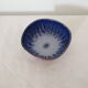 Glazed ceramic bowl / cup Blue interior Signed Alésia