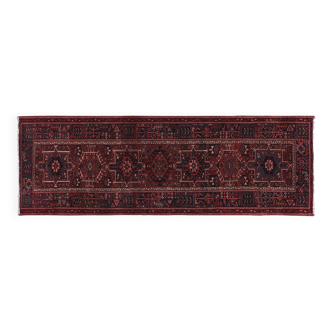 Tapis vintage turc de oushak tissé à la main 112x330 cm