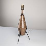Lampe de table brutaliste en céramique et fer, années 1950 1 200 €
