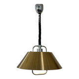 Chandelier pendant lamp rises and falls, design Jo Hammerborg for Fog and Mørup, Denmark circa 1960