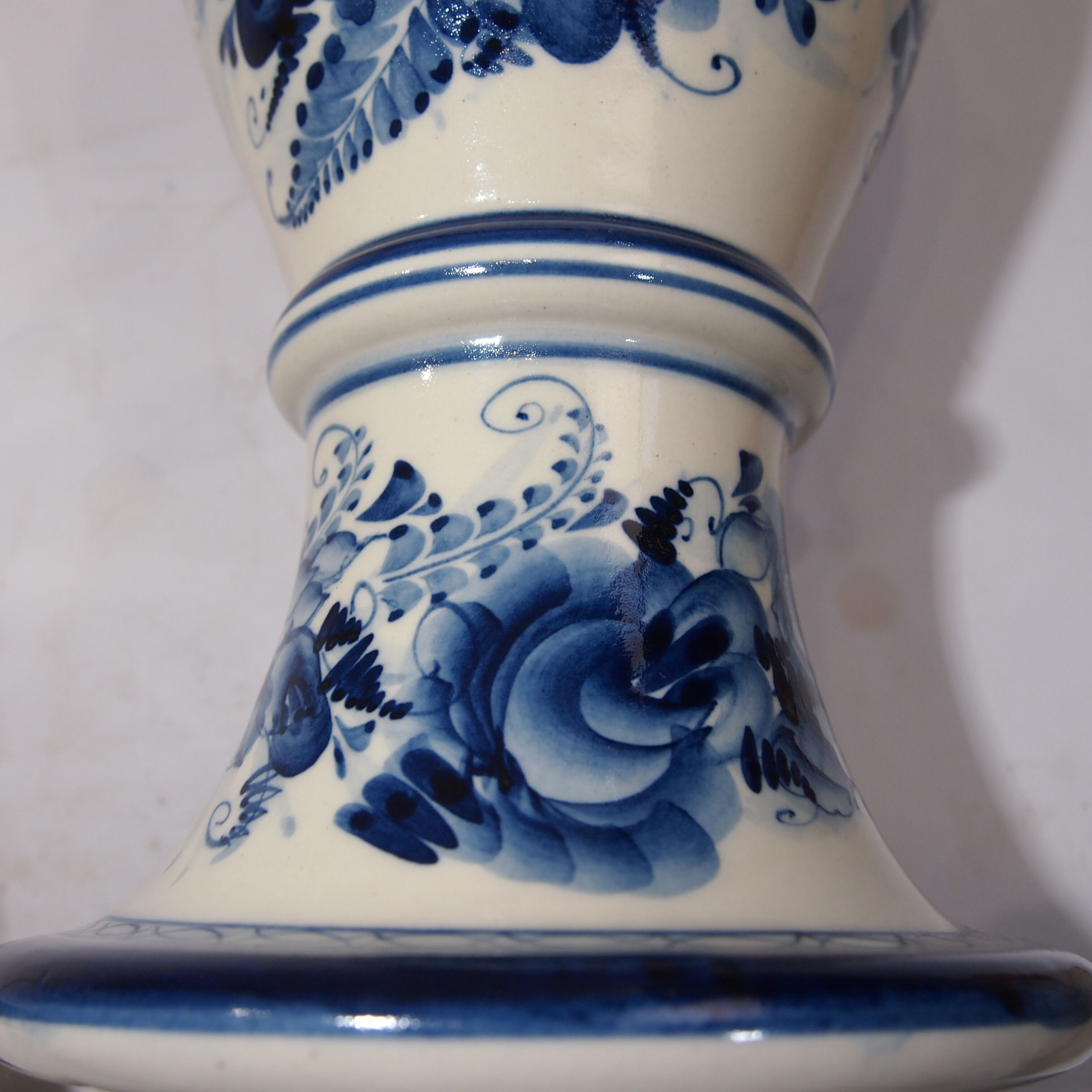 Faience vase