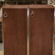 Pair of cabinets by Guido Faleschini produced by Mariani for Hermès 1970s