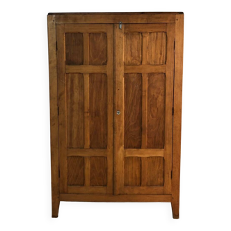 Armoire parisienne en bois des années 60