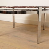 Vintage coffee table | Marble | Chrome