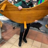 Table basse T22 dite"oeil" - Pierre Chapo - Années 70