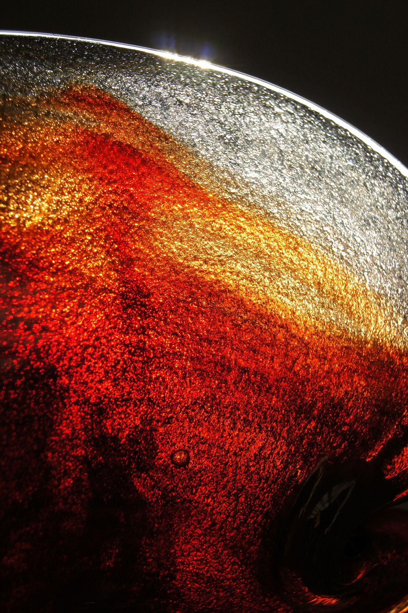 Vintage Glass Sconces by Per Lutken for Holmegaard, 1970s, Set of 2