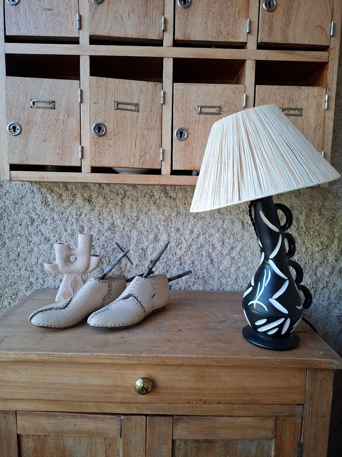 Vintage ceramic lamp