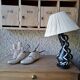 Lampe en céramique vintage