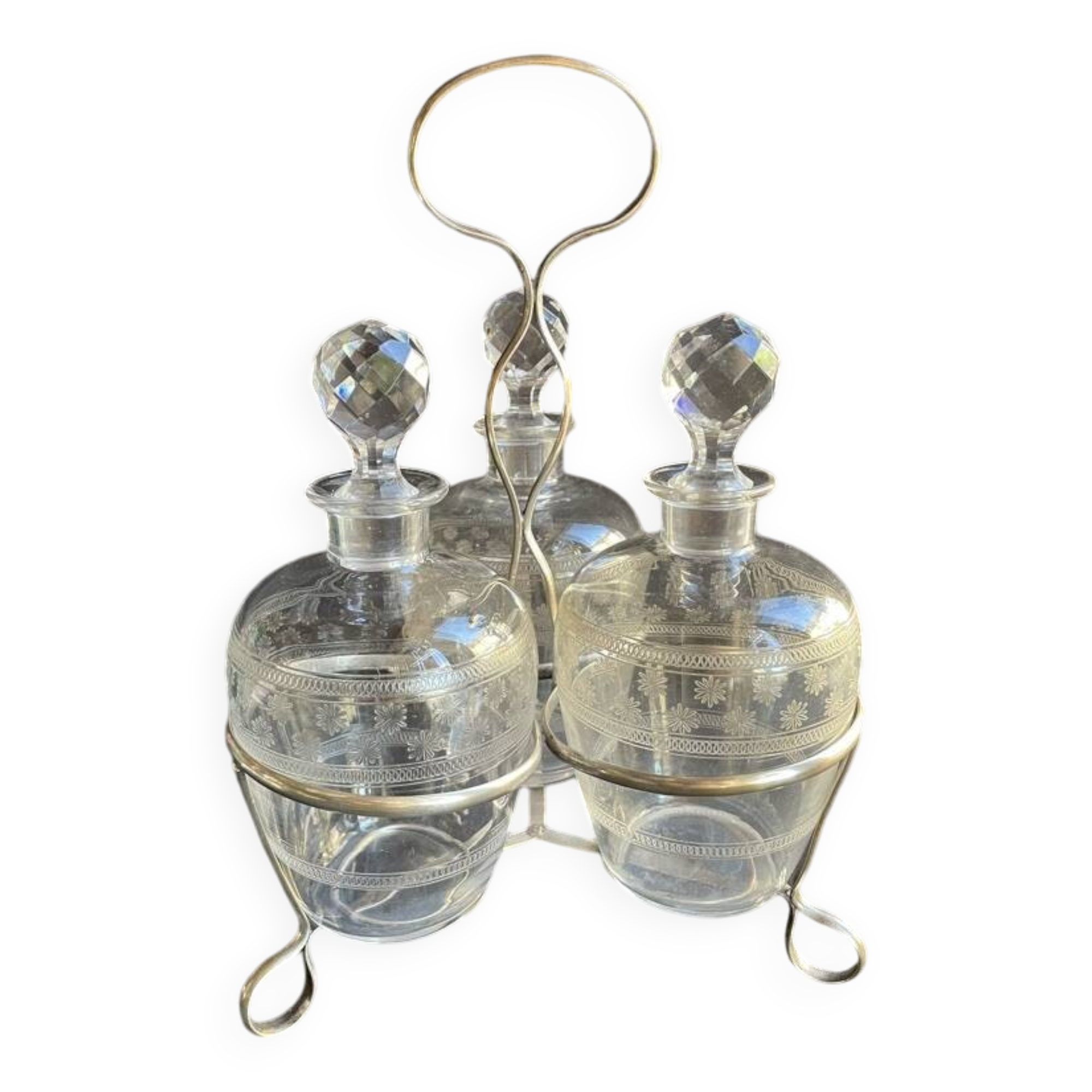 Baccarat Stars service liqueur cellar
