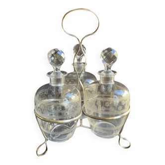 Baccarat Stars service liqueur cellar
