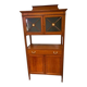 Élégant buffet vitrine de style Directoire en fruitier, début XIXe siècle