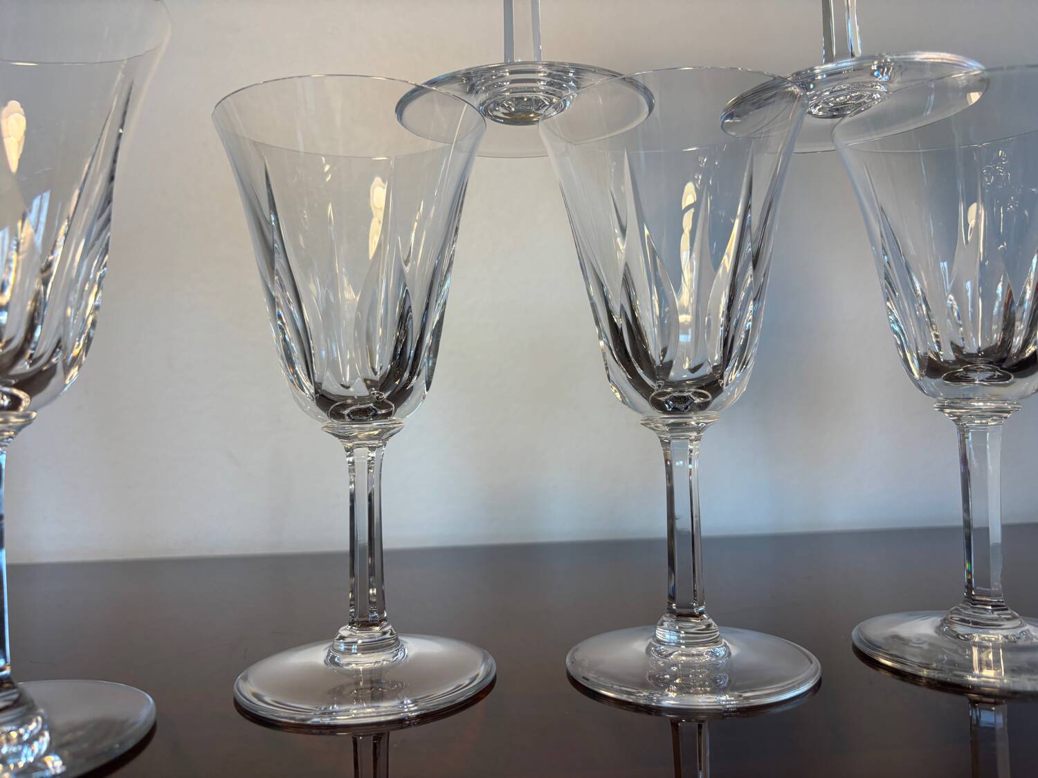 7 wine glasses Cerdagne Saint Louis