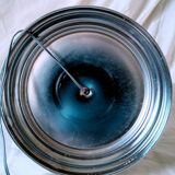 70s ceramic and chrome lamp