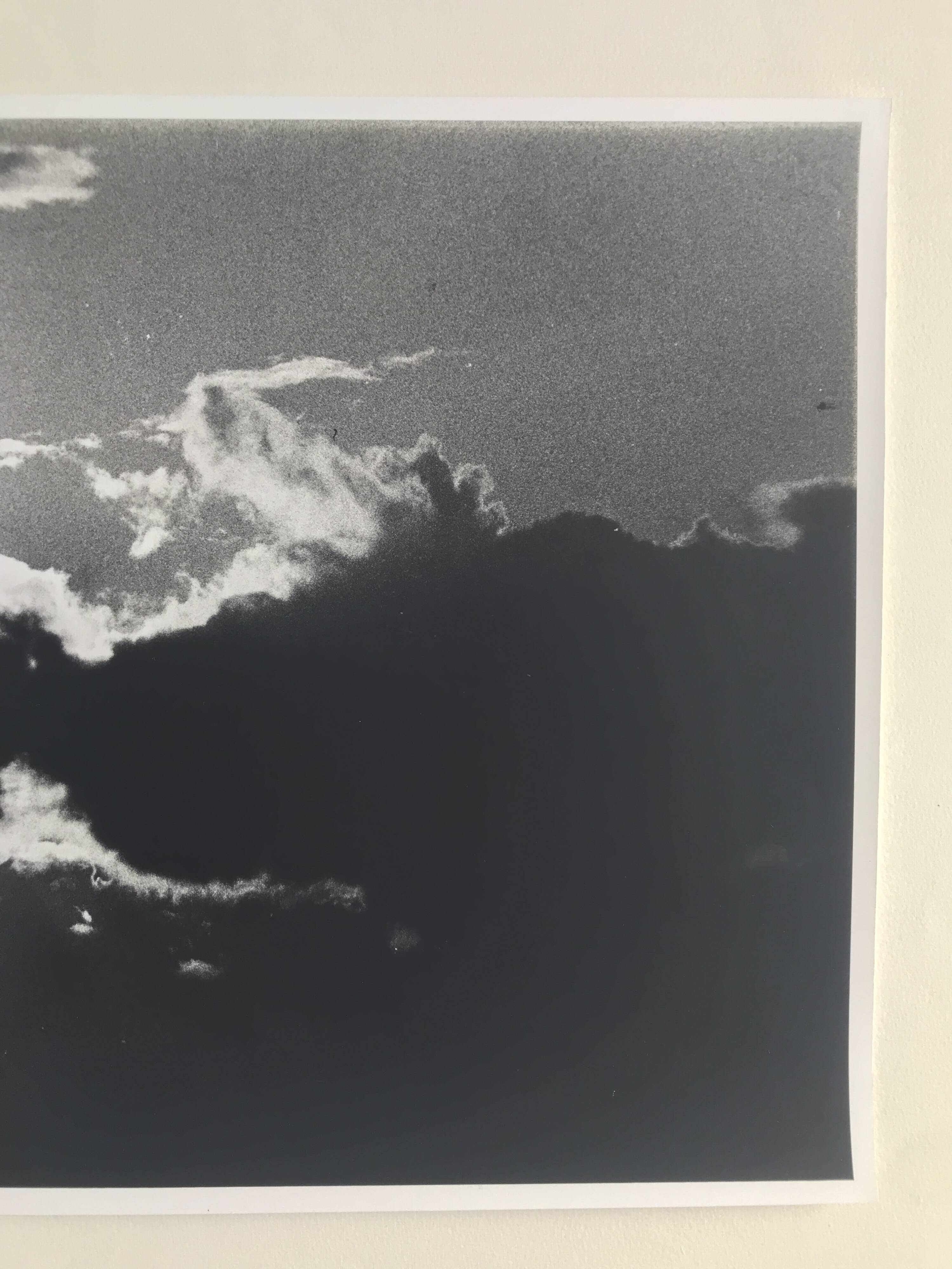 Rosine nusimovici, untitled (cloud iv), c 1980. black and white silver print
