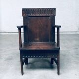 19th Century Primitive Folk Art Armchair