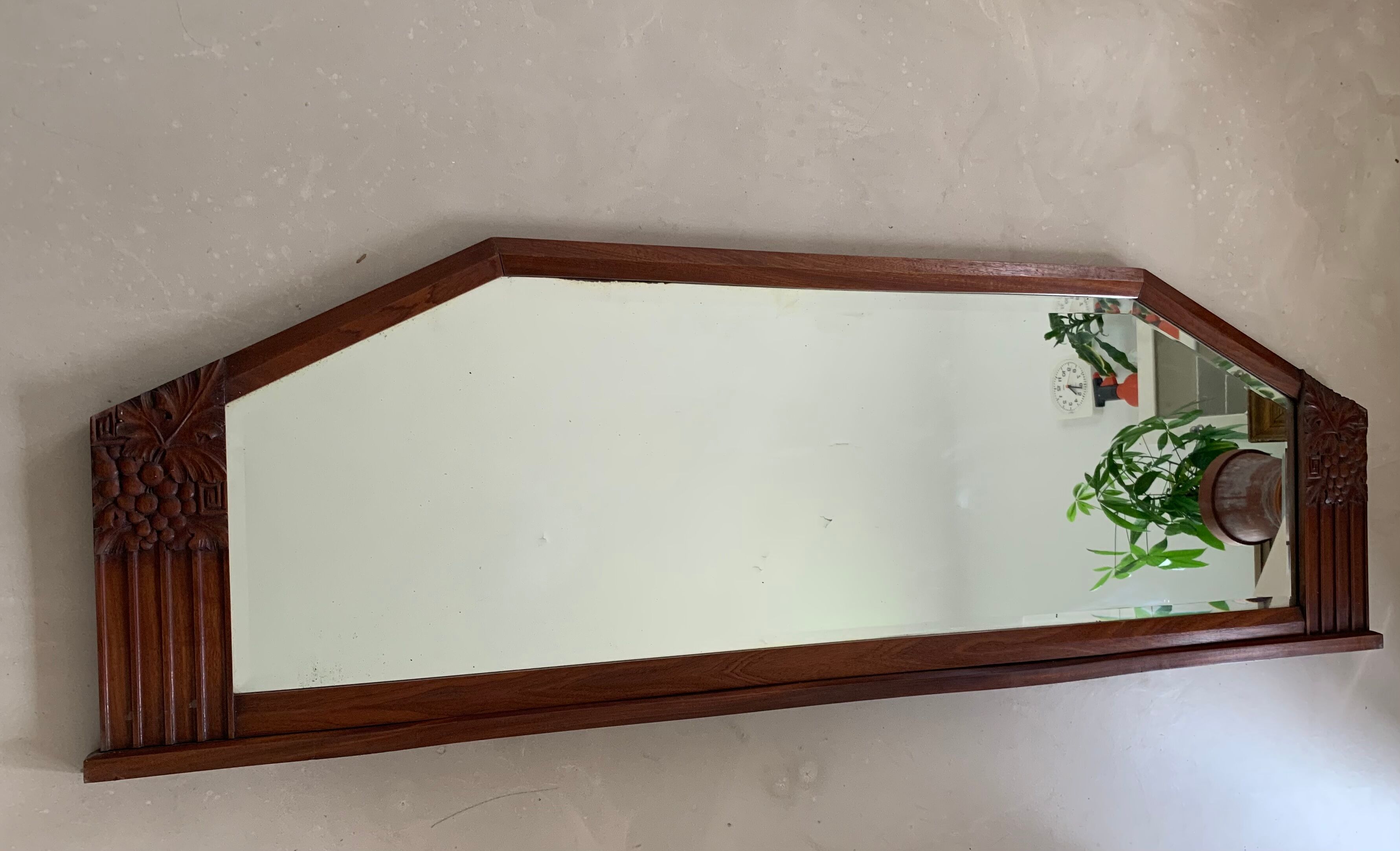 Art Deco buffet mirror 158cm