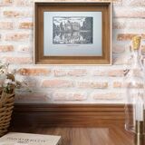 Printed in 1933, the castle of Azay-Le-Rideau, Indre-et-Loire.