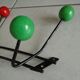 Vintage wall coat rack year 50/60