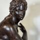Vénus accroupie, fonte d’après la sculpture de Doidalsas de Bithynie, XIXème siècle