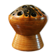 Ceramic flower-picnic vase of the potters of Accolay