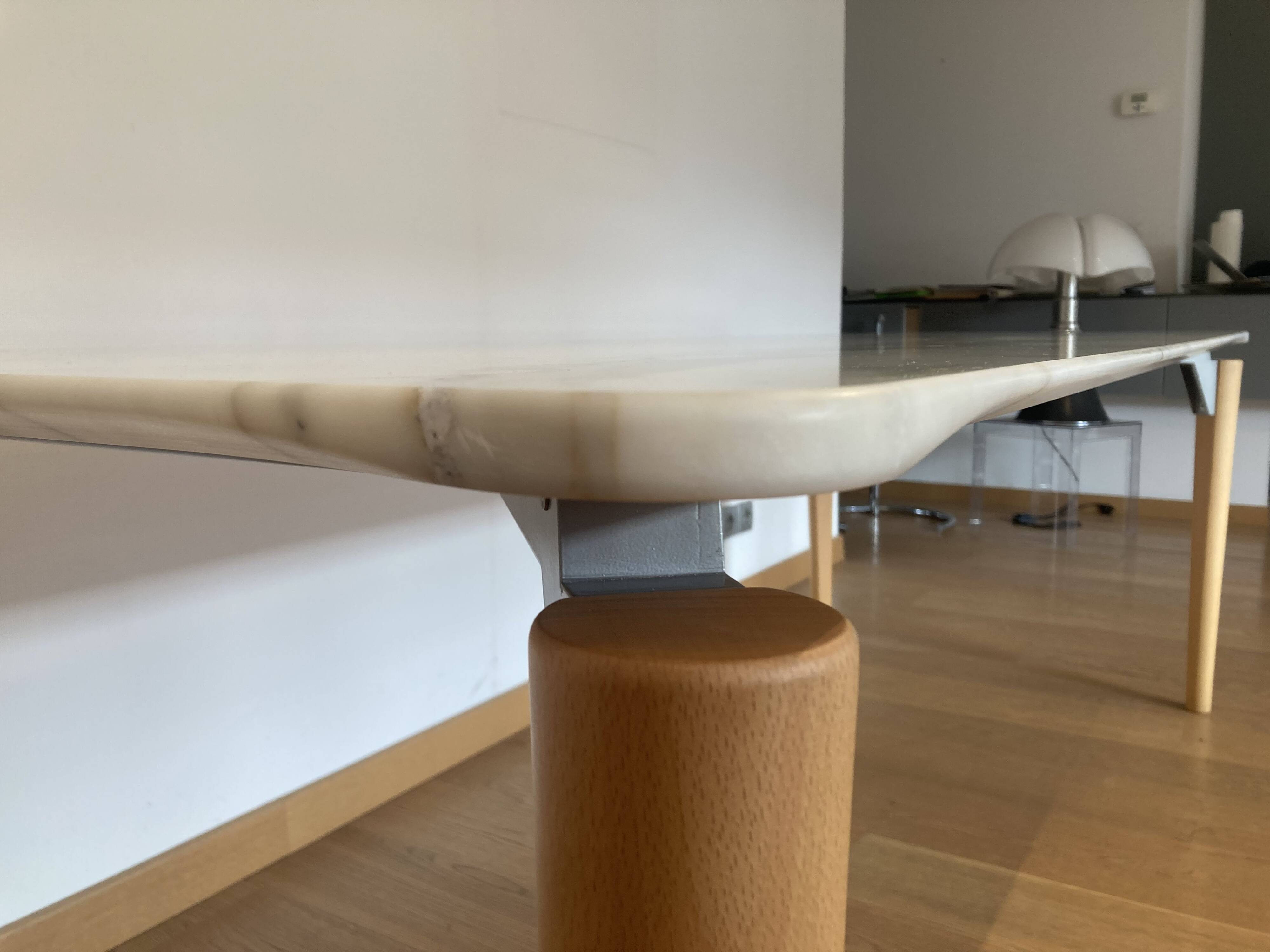 Tavolo 95 table set by de padova