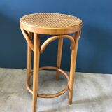 Stool with caning